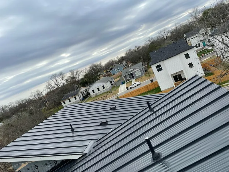 Standing seam metal roof panels with vents for Skylight Repair in Red Hill